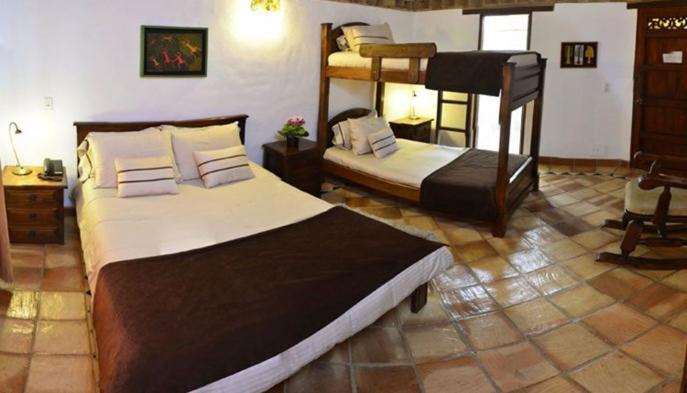Hotel Boutique La Espanola Villa de Leyva Exteriör bild
